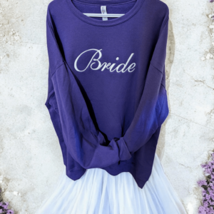 Bride - 3D Puff Design - Hoodie & Crewneck