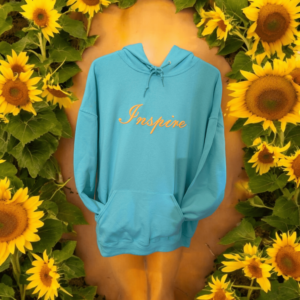 Inspire - 3D Puff Design - Hoodie & Crewneck