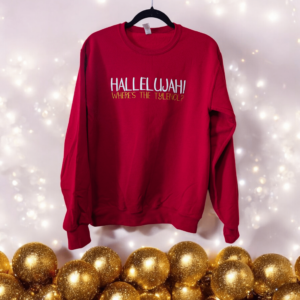 Hallelujah, Where's the Tylenol? - 3D Puff Design - Hoodie & Crewneck