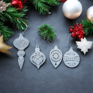 Lace Ornament Set