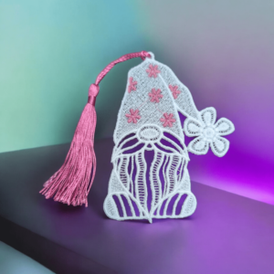 Gnome Lace Bookmark "Twinkles"