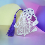 Gnome Lace Bookmark "Nibbles"