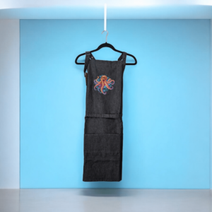 Celestial Octopus Denim Apron