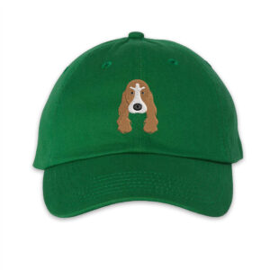 Embroidered Cocker Spaniel Cap Design