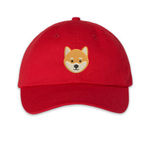 Embroidered Shiba Cap Design