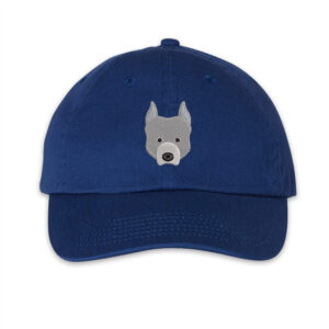 Embroidered Pitbull Cap Design