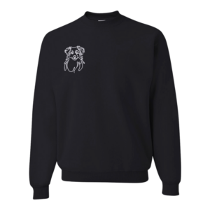Australian Shepherd - Embroidered Design - Hoodie and Crewneck