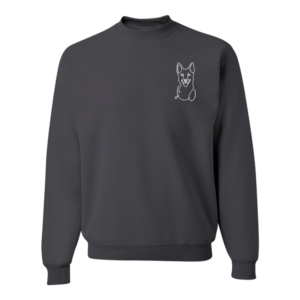 Belgian Malinois - Embroidered Design - Hoodie and Crewneck