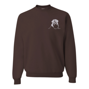 Bernese Mountain Dog - Embroidered Design - Hoodie and Crewneck