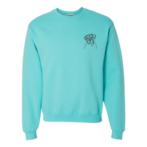 Cane Corso - Embroidered Design - Hoodie and Crewneck