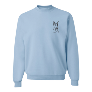 Doberman Pinscher - Embroidered Design - Hoodie and Crewneck