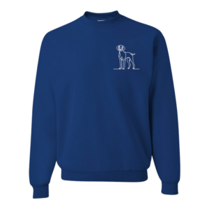 German Shorthaired Pointer - Embroidered Design - Hoodie and Crewneck