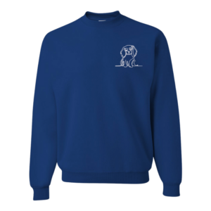 Cavalier King Charles Spaniel - Embroidered Design - Hoodie and Crewneck